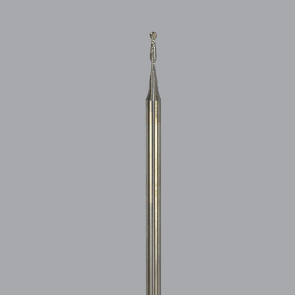 Onsrud 52-235BL 1/16" Up-Cut Spiral Ball Nose 2 Flute X 1/4" CL Solid Carbide Router Bit