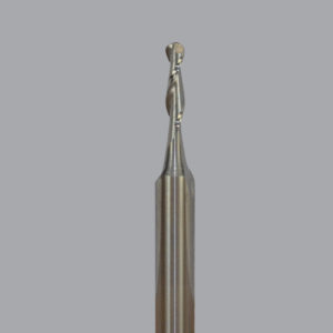 Onsrud 52-240BM 3MM Up-Cut Spiral Ball Nose 2 Flute X 12MM CL Solid Carbide Router Bit