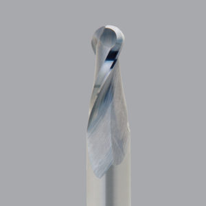 Onsrud 52-244B 1/8" Up-Cut Spiral Ball Nose 2 Flute X 1/2" CL Solid Carbide Router Bit