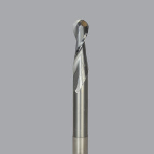 Onsrud 52-244BL 1/8" Up-Cut Spiral Ball Nose 2 Flute X 1/2" CL Solid Carbide Router Bit