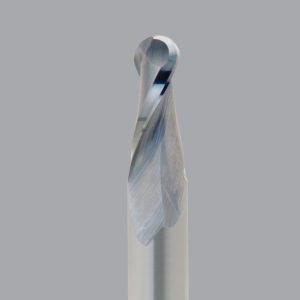 Onsrud 52-280B 1/4" Up-Cut Spiral Ball Nose 2 Flute X 7/8" CL Solid Carbide Router Bit