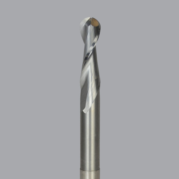 Onsrud 52-386BL 5/8" Up-Cut Spiral Ball Nose 2 Flute X 2-1/2" CL Solid Carbide Router Bit