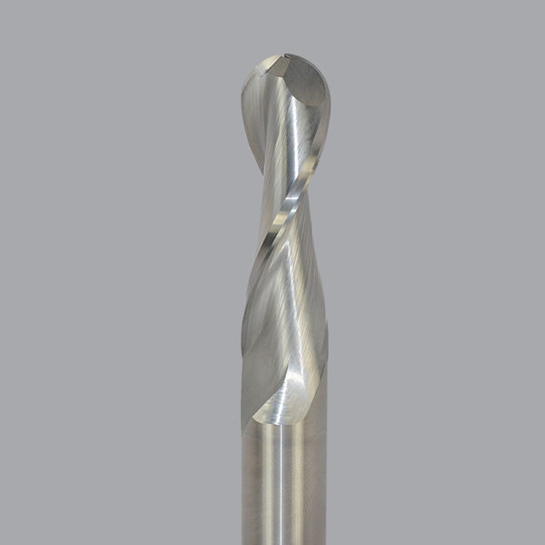 Onsrud 52-397B 3/4" Up-Cut Spiral Ball Nose 2 Flute X 2-1/2" CL Solid Carbide Router Bit