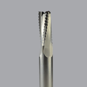 Onsrud 60-037 3/8" Slow Up-Cut Low Helix Hogger 3 Flute X 1-1/8" CL Solid Carbide Router Bit