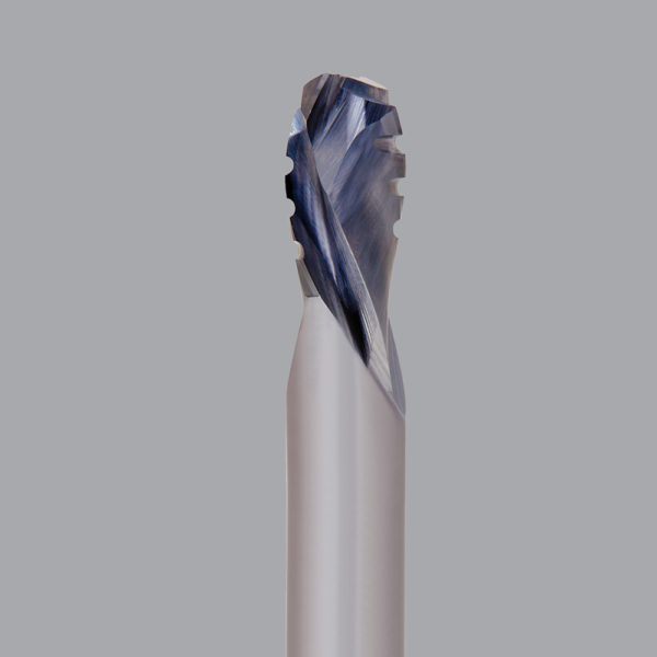 Onsrud 60-123C 3/8" Compression Chipbreaker/Finisher Spiral 2 Flute X 7/8" CL Solid Carbide Router Bit