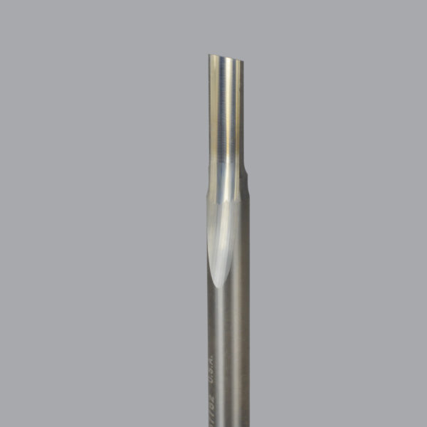 Onsrud 61-072 7/32" Straight O Flute Straight 1 Flute X 5/8" CL Solid Carbide Router Bit