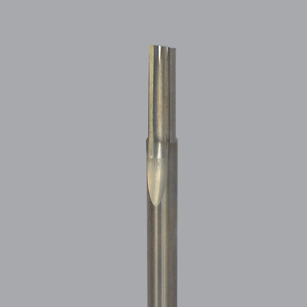 Onsrud 61-083L 1/4" Straight O Flute Straight 1 Flute X 3/4" CL Solid Carbide Router Bit