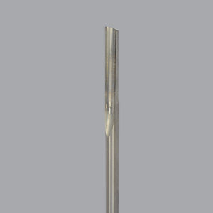 Onsrud 61-084 1/4" Straight O Flute Straight 1 Flute X 1-1/4" CL Solid Carbide Router Bit