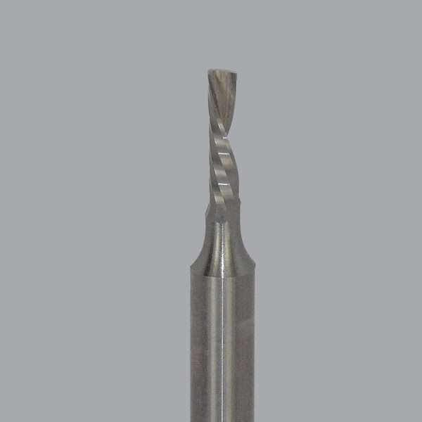 Onsrud 62-712 1/8" Down-Cut Spiral O Flute 1 Flute X 1/2" CL Solid Carbide Router Bit