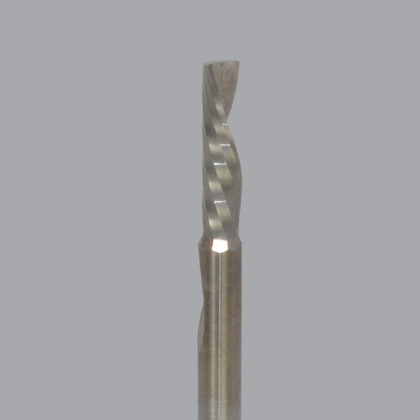 Onsrud 62-713 1/8" Down-Cut Spiral O Flute 1 Flute X 1/2" CL Solid Carbide Router Bit