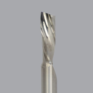 Onsrud 62-727 1/4" Down-Cut Spiral O Flute 1 Flute X 1-1/2" CL Solid Carbide Router Bit