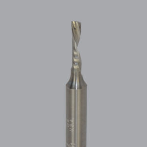 Onsrud 62-762 1/8" Down-Cut Spiral O Flute 1 Flute X 1/2" CL Solid Carbide Router Bit