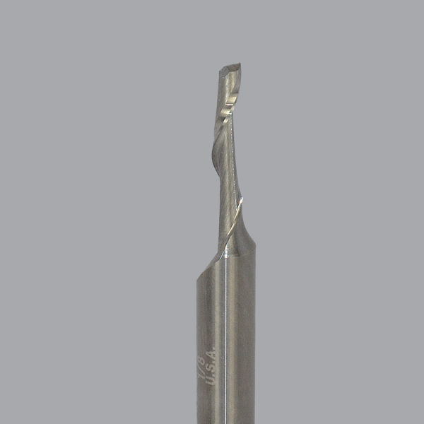 Onsrud 63-240 1/8" Up-Cut Spiral Wood Rout 1 Flute X 1/2" CL Solid Carbide Router Bit