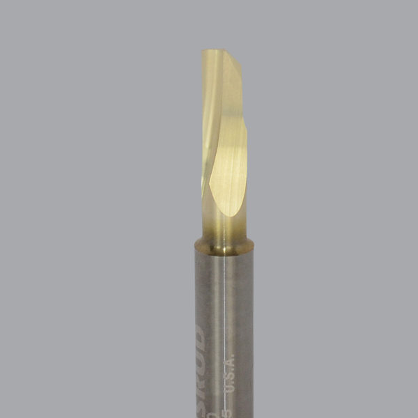 Onsrud 63-450 5MM Up-Cut For Soft Aluminum 1 Flute X 6MM CL Solid Carbide Router Bit
