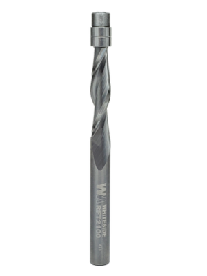 Whiteside RFT2100 1/4" Up-Cut Flush Trim Spiral 2 Flute X 1" CL Solid Carbide Router Bit