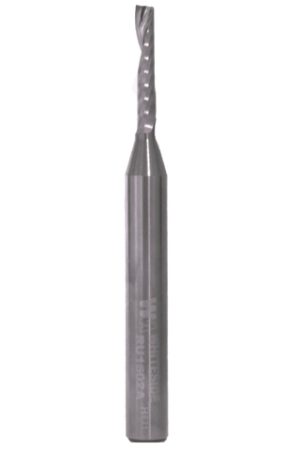 Whiteside RU1602A 1/8" Up-Cut O Flute Spiral 1 Flute X 5/8" CL Solid Carbide Router Bit