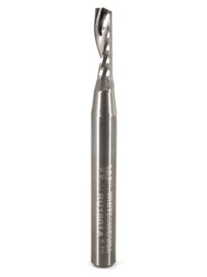 Whiteside RU1801A 3/16" Up-Cut O Flute Spiral 1 Flute X 5/8" CL Solid Carbide Router Bit