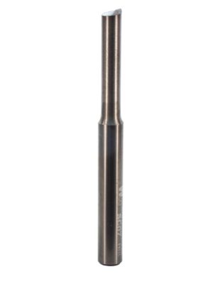 Whiteside SC07 1/4" Straight Standard 1 Flute X 1" CL Solid Carbide Router Bit