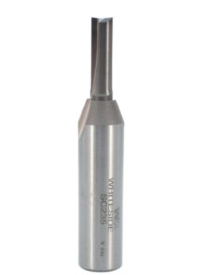 Whiteside SC235 15/64" Straight Standard 2 Flute X 3/4" CL Solid Carbide Router Bit