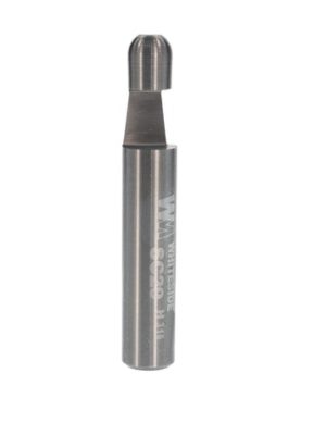 Whiteside SC29-BLK 1/4" Straight Bevel Trim Bulk Pack 1 Flute X 1/4" CL Solid Carbide Router Bit
