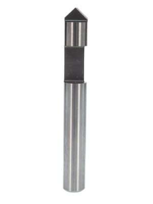 Whiteside SC31 1/4" Straight Flush Trim 1 Flute X 3/8" CL Solid Carbide Router Bit