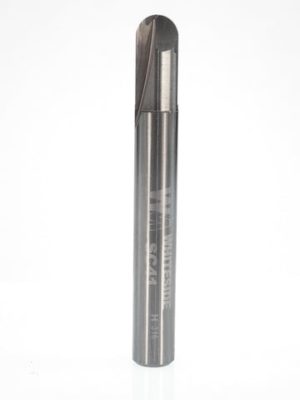 Whiteside SC41 1/4" Straight Round Bottom Veining 2 Flute X 1/2" CL Solid Carbide Router Bit