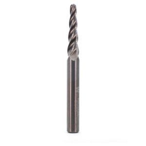 Whiteside SC66 1/8" Up-Cut Conical Ballnose Spiral 4 Flute X  CL Solid Carbide Router Bit