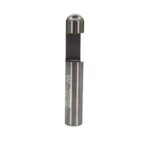 Whiteside SC28-BLK 1/4" Straight Flush Trim Bulk Pack 1 Flute X 3/8" CL Solid Carbide Router Bit