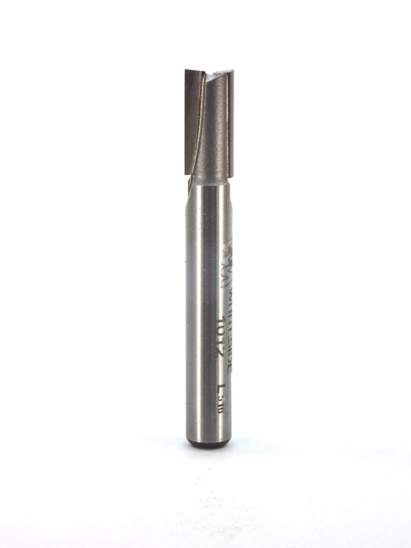 Whiteside 1012 1/4" CD 2 Wing X 1/2" CL X 1/4 SHK Carbide Tipped Straight Router Bit"