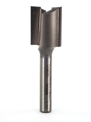 Whiteside 1028 5/8" CD 2 Wing X 3/4" CL X 1/4 SHK Carbide Tipped Straight Router Bit"