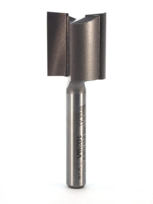 Whiteside 1029A 23/32" CD 2 Wing X 3/4" CL X 1/4 SHK Carbide Tipped Straight Router Bit"