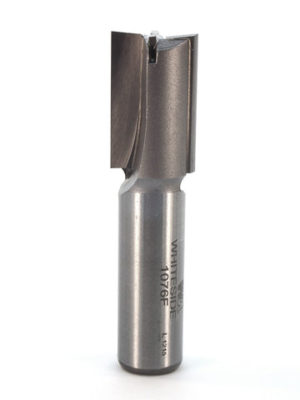 Whiteside 1076F 5/8" CD 2 Wing X 1" CL X 1/2" SHK Carbide Tipped Straight Router Bit