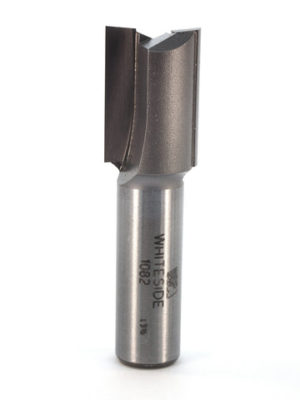 Whiteside 1082 11/16" CD 2 Wing X 1" CL X 1/2" SHK Carbide Tipped Straight Router Bit