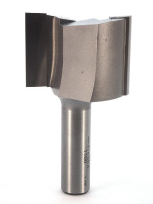 Whiteside 1100 1-3/4" CD 2 Wing X 1-1/4" CL X 1/2" SHK Carbide Tipped Straight Router Bit