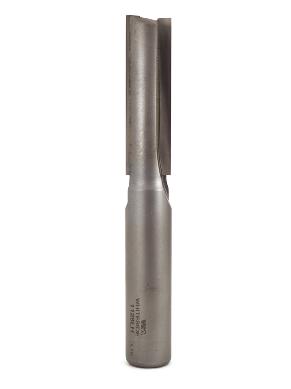 Whiteside 1128LH 3/4" CD 2 Wing X 2-1/2" CL X 3/4" SHK Carbide Tipped Straight Left-Hand Router Bit