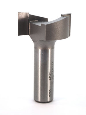 Whiteside 1304 1-1/4" CD 2 Wing X 1/2" CL X 1/2" SHK Carbide Tipped Straight Router Bit