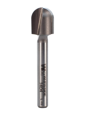 Whiteside 1404 1/2" Round Nose  2 Flute Carbide Tipped Router Bit