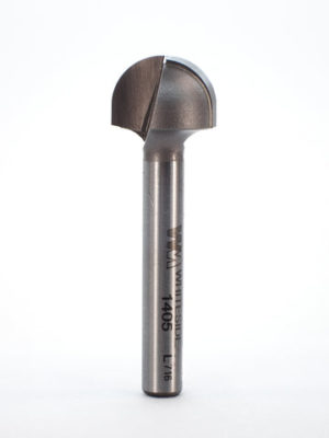 Whiteside 1405 5/8" Round Nose  2 Flute Carbide Tipped Router Bit