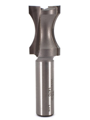 Whiteside 1470 13/16" CD X 2 Wing X 1-1/4" CL X 1/2" SHK Carbide Tipped Oval Edge Router Bit