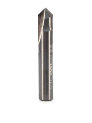 Whiteside 1500 1/4" V-Groove 90° 2 Flute Solid Carbide Router Bit