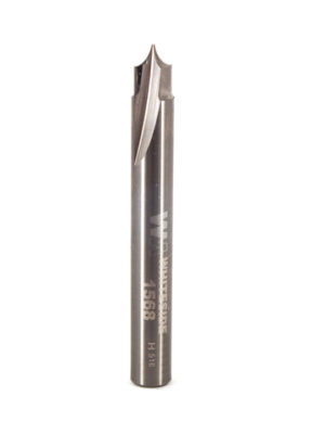 Whiteside 1568 1/4" CD X 2 Wing X 1/4" CL X 1/8" Radius X 1/4" SHK Carbide Tipped Point Cutting Roundover Router Bit