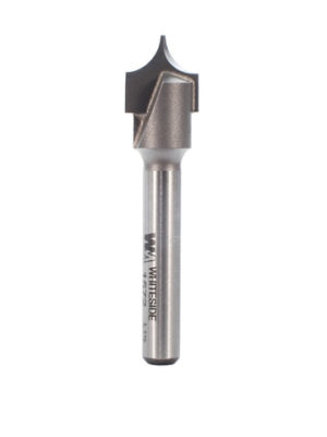Whiteside 1572 1/2" CD X 2 Wing X 1/2" CL X 1/4" Radius X 1/4" SHK Carbide Tipped Point Cutting Roundover Router Bit