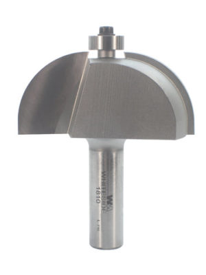 Whiteside 1810 2-1/2" CD X 2 Wing X 1" CL X 1" Radius X 1/2" SHK Carbide Tipped Cove Router Bit