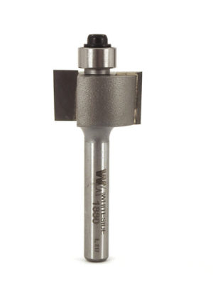 Whiteside 1880 7/8" CD X 2 Wing X 1/2" CL X 1/4" Cut Depth X 1/4" SHK Carbide Tipped Rabbet Router Bit