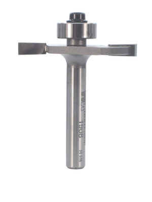 Whiteside 1908 1-1/2" CD X 2 Wing X 5/32" CL X 1/2" Cut Depth X 1/4" SHK Carbide Tipped Rabbet Router Bit