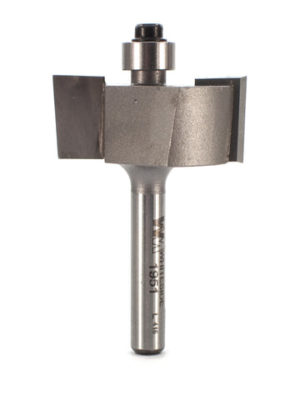 Whiteside 1951 1-3/8" CD X 2 Wing X 1/2" CL X 1/2" Cut Depth X 1/4" SHK Carbide Tipped Rabbet Router Bit