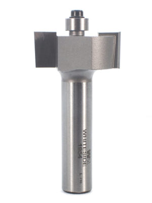 Whiteside 1954 1-3/8" CD X 2 Wing X 1/2" CL X 1/2" Cut Depth X 1/2" SHK Carbide Tipped Rabbet Router Bit