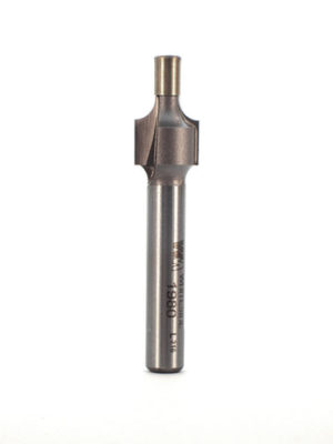 Whiteside 1980 3/8" CD X 2 Wing X 7/16" CL X 1/8" Radius X 1/4" SHK Carbide Tipped Roundover Router Bit