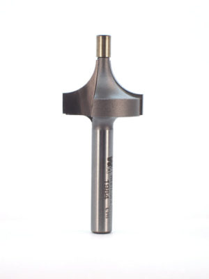 Whiteside 1984 7/8" CD X 2 Wing X 5/8" CL X 3/8" Radius X 1/4" SHK Carbide Tipped Roundover Router Bit