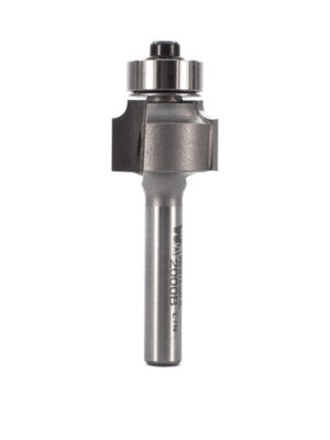 Whiteside 2000B 11/16" CD X 2 Wing X 1/2" CL X 3/32" Radius X 1/4" SHK Carbide Tipped Roundover Router Bit